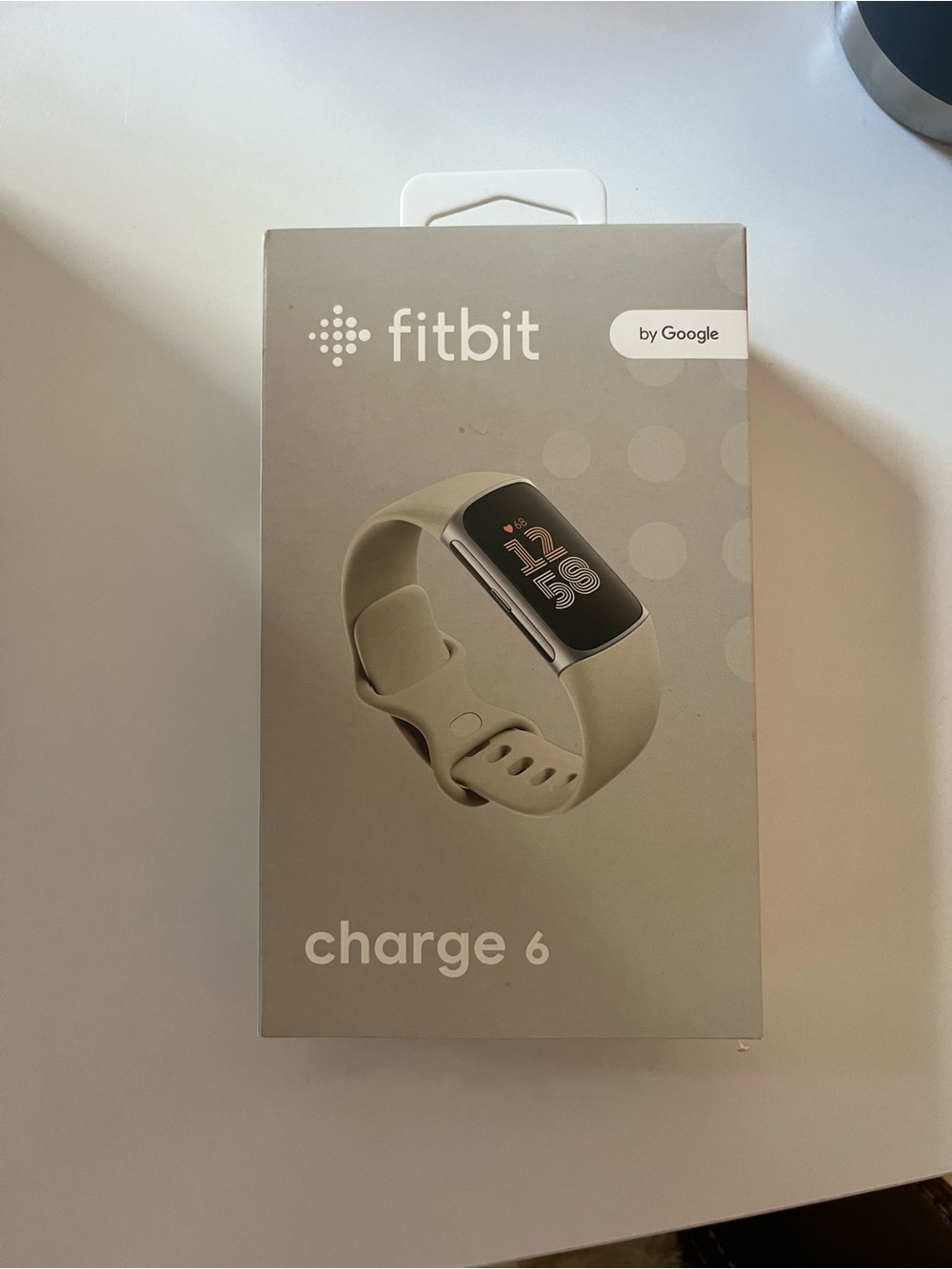 Google Fitbit Charge 6 - Porcelain/Silver Aluminum